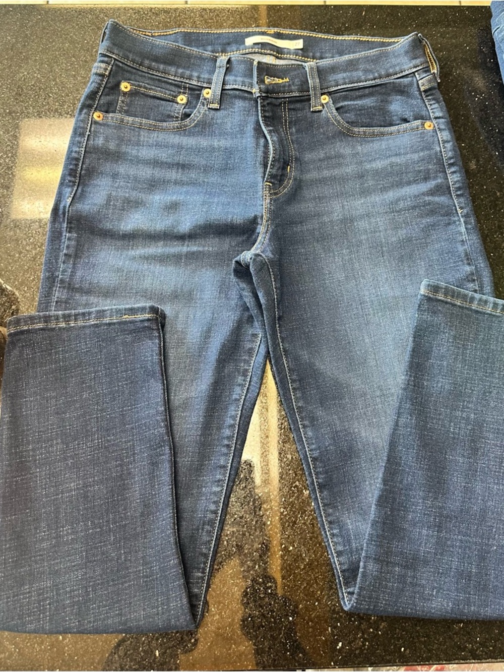 Levi's Women's Blue Boyfriend Jeans